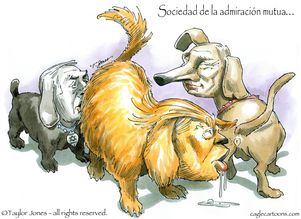 Bibi, Donald y Vlad /