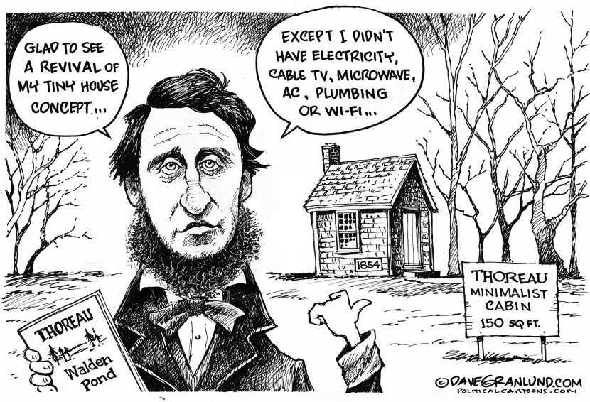 Thoreau and tiny homes