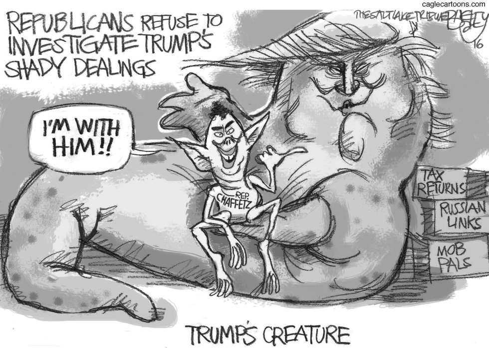  TRUMPS CREATURE by Pat Bagley