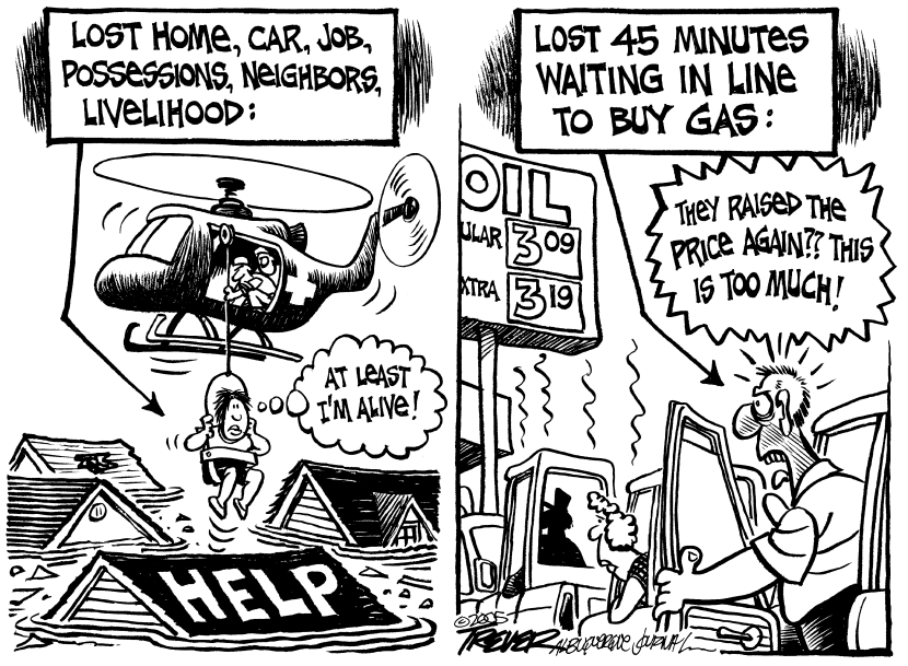 Katrina Gas Lines