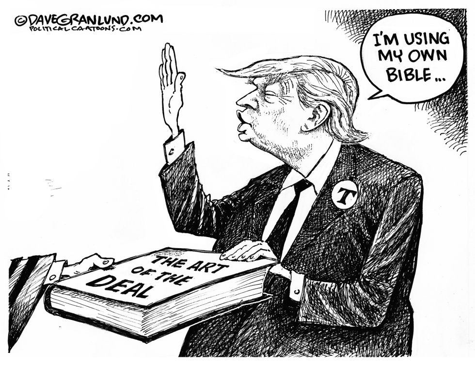 Trump oath of office