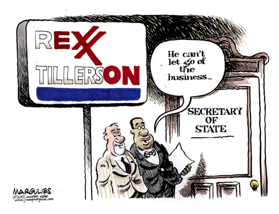 Rex Tillerson Secretary of State color