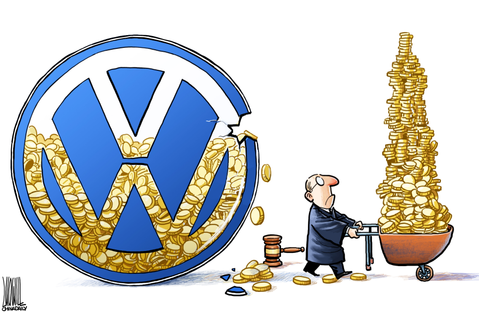  VOLKSWAGEN PLEADS GUILTY by Luojie