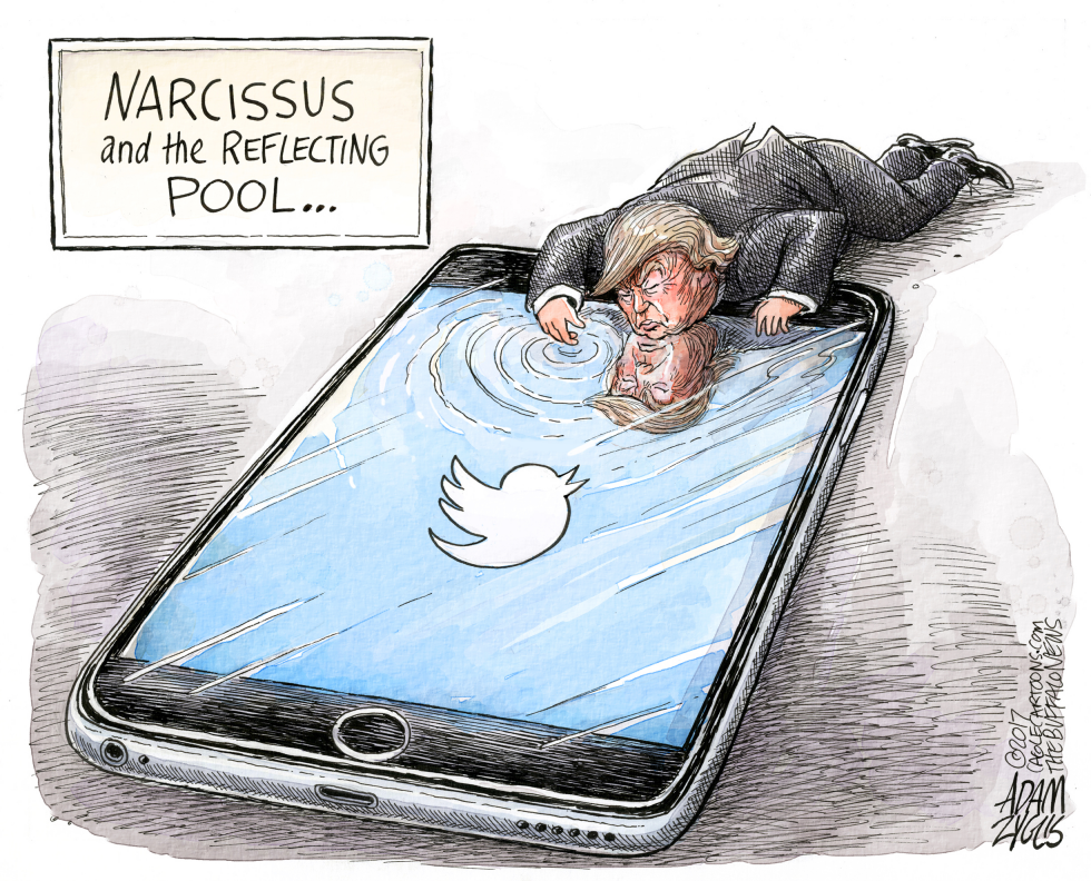 Narcissist Trump COLOR