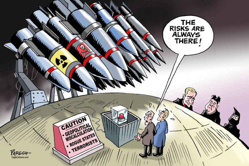 Nuclear Arms threat COLOR