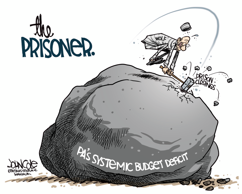 LOCAL PA Prisons and deficits
