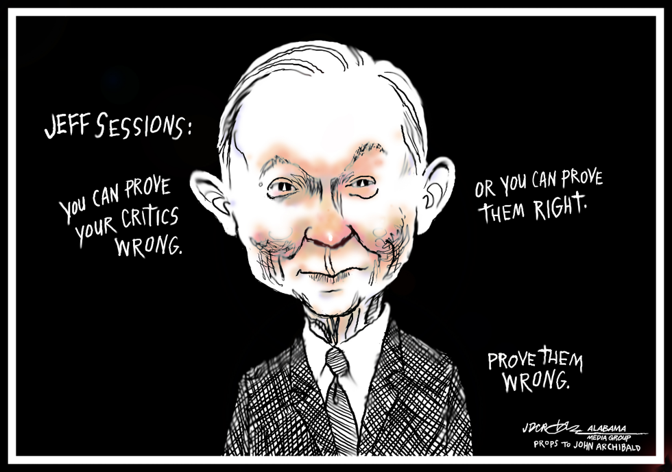 Prove them wrong, Jeff Sessions