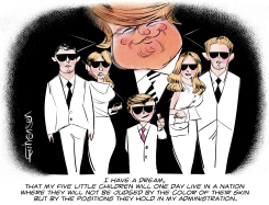 TRUMP HAS A DREAM by Frank Hansen