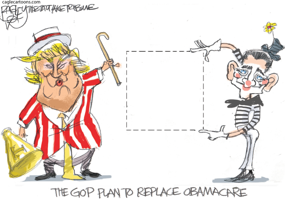  OBAMACARE REPEAL by Pat Bagley