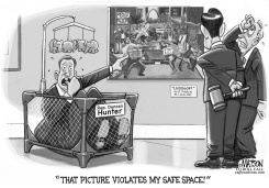 STUDENT ART VIOLATES CONGRESSMAN'S SAFE SPACE by R.J. Matson