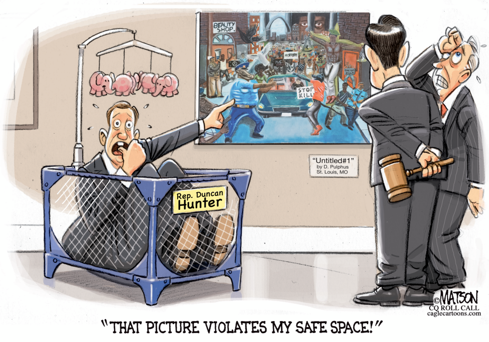 Student Art Violates Congressman's Safe Space-COLOR