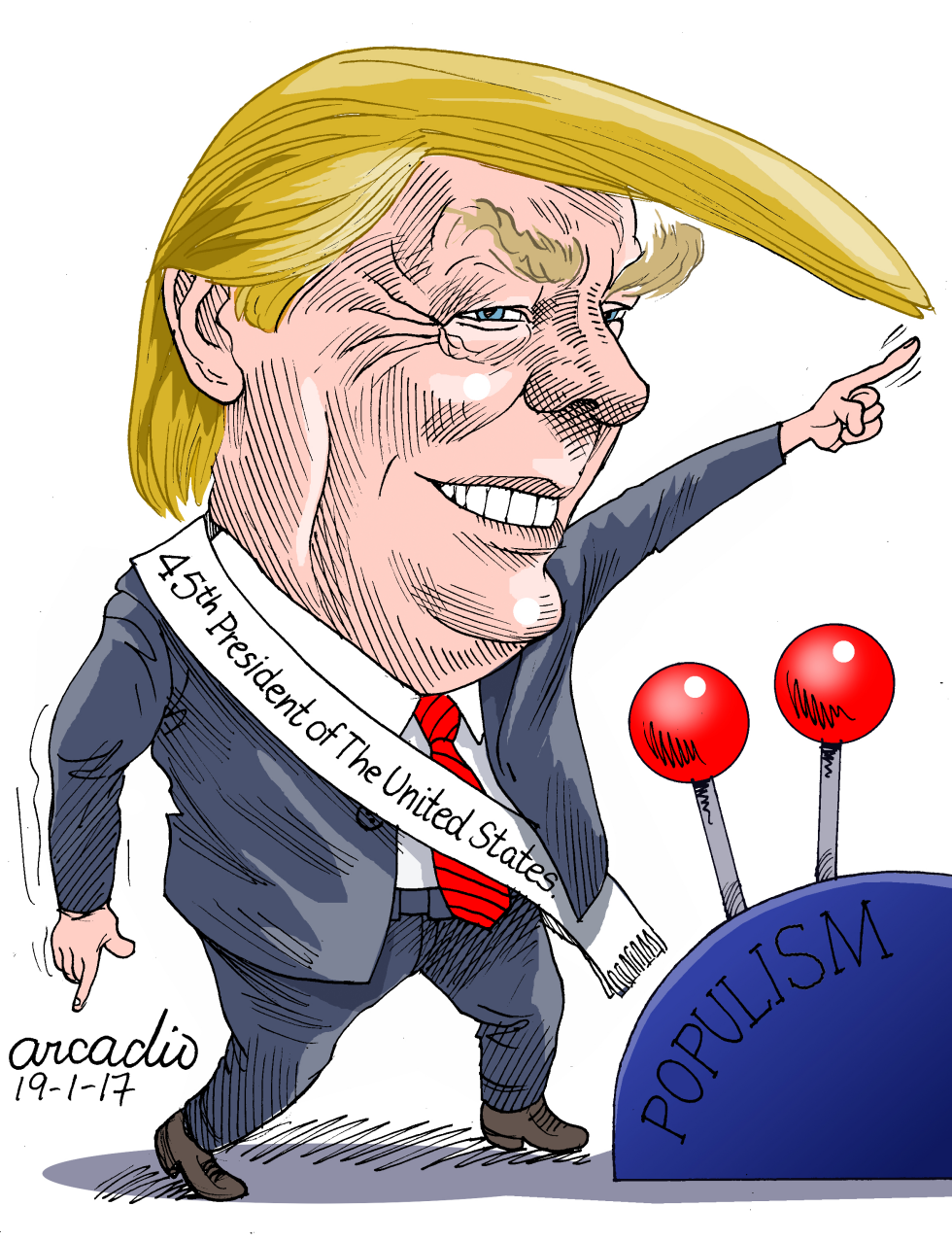 Trump Inauguration/T- oma de posesión