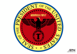 NEW AMERICA FIRST PRESIDENTIAL SEAL by R.J. Matson