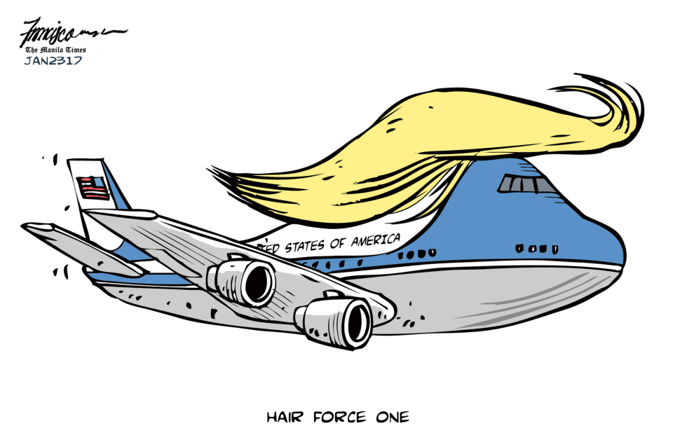 Hair Force One Cartoons