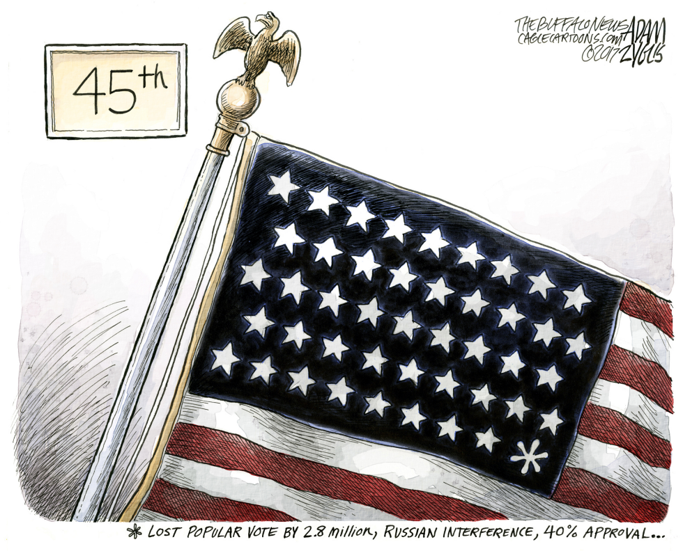  45TH POTUS by Adam Zyglis