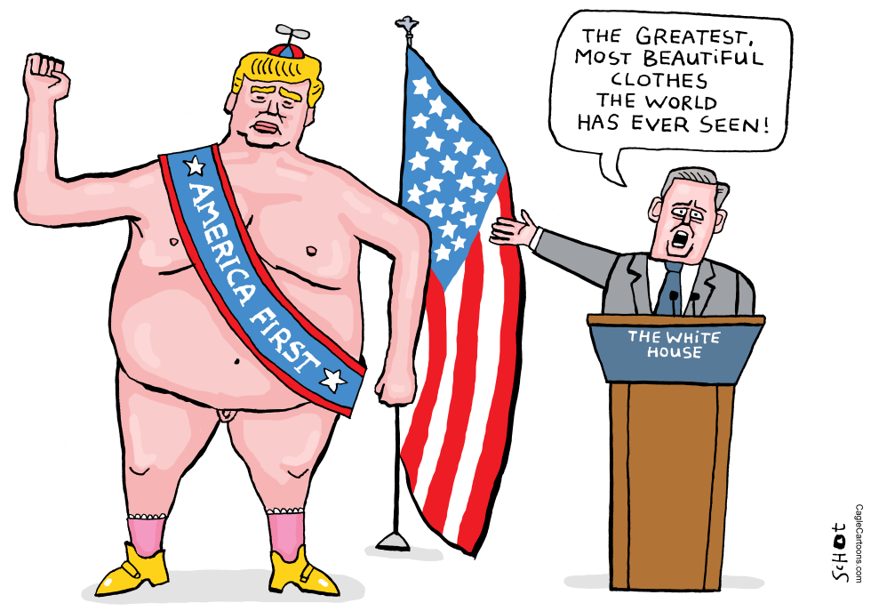 Emperor Trump has no clothes