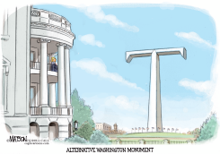 ALTERNATIVE WASHINGTON MONUMENT by R.J. Matson
