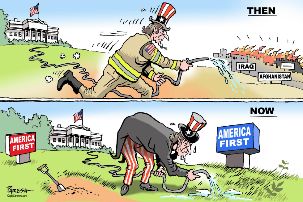 Uncle Sam then and now COLOR