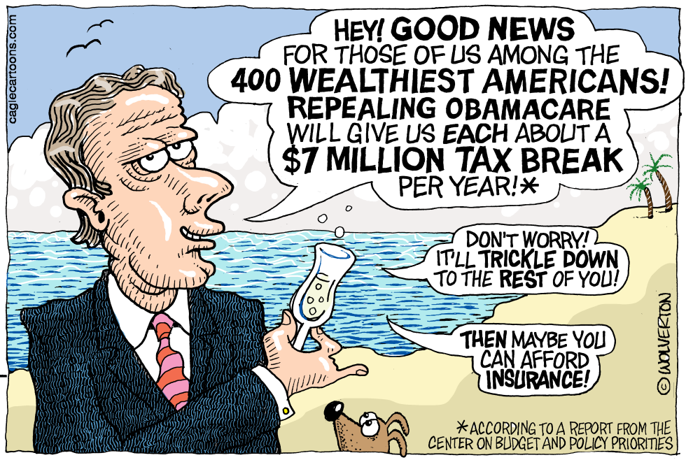 Obamacare Repeal Good for the Rich