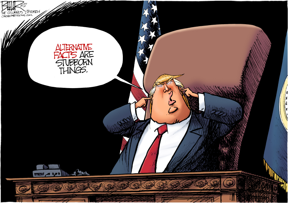  ALTERNATIVE FACTS by Nate Beeler