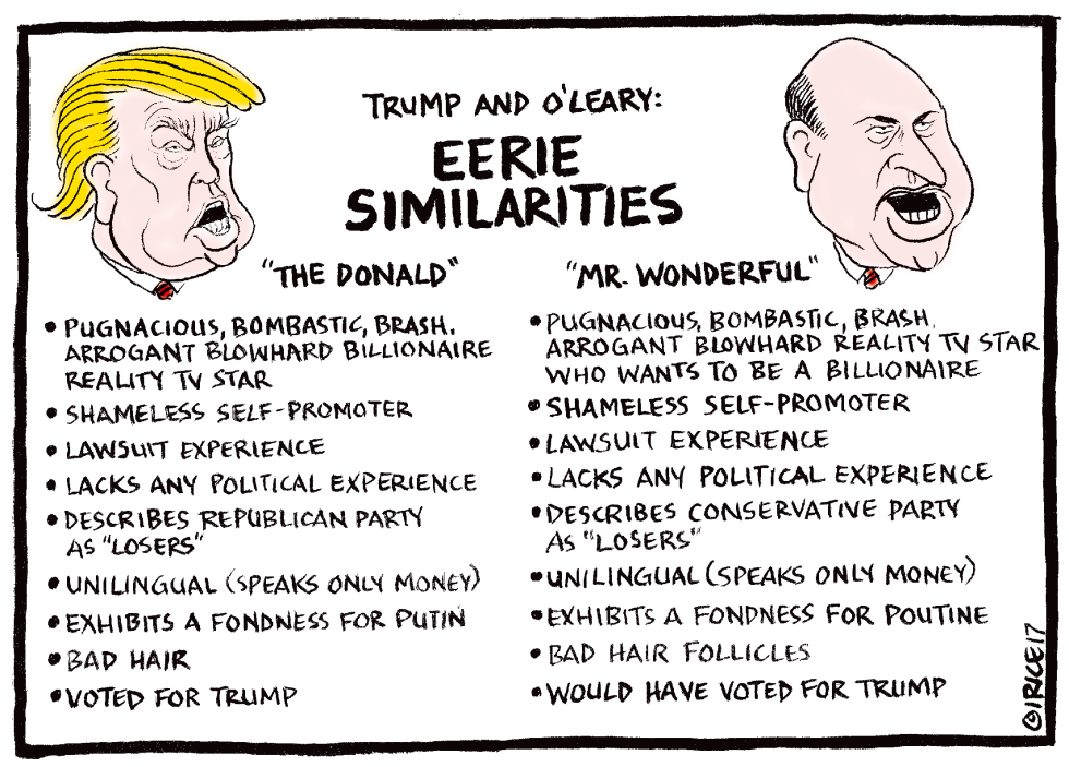 OLeary and Trump