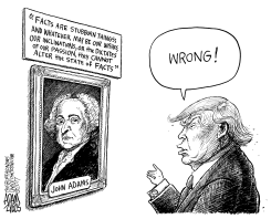 ALTERNATIVE FACTS by Adam Zyglis