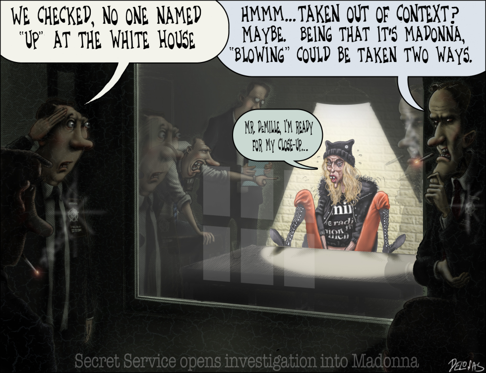Madonna "Blow Up" Women March Color