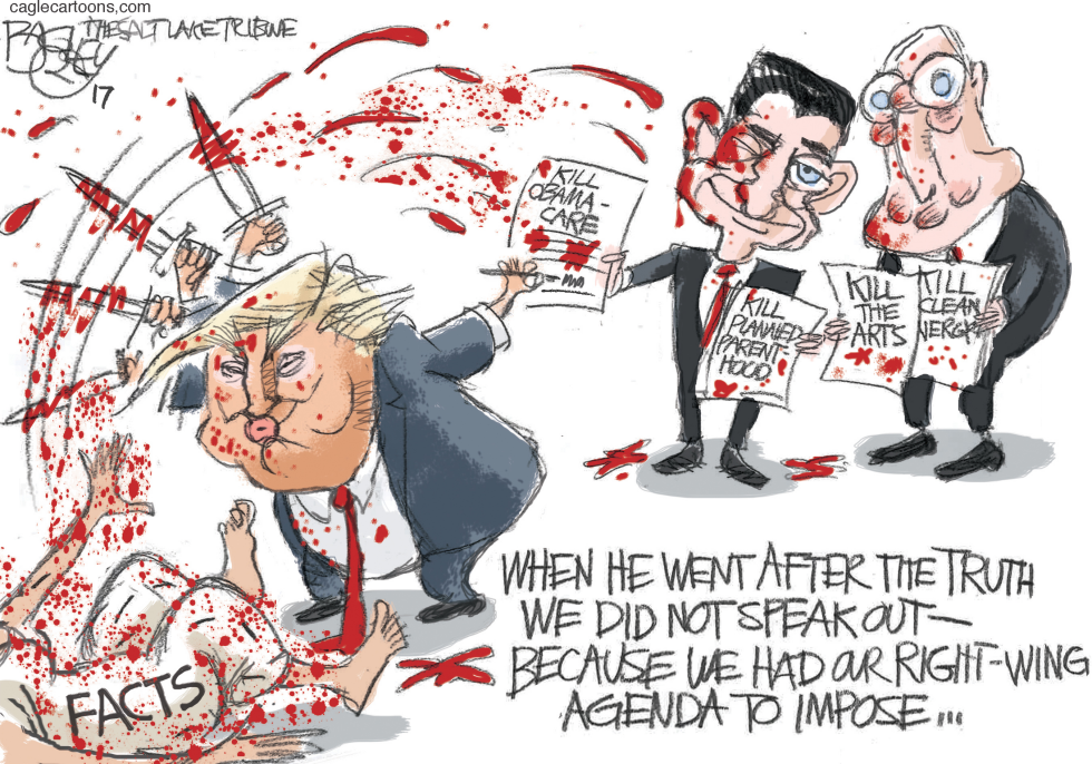  MURDERING THE TRUTH by Pat Bagley