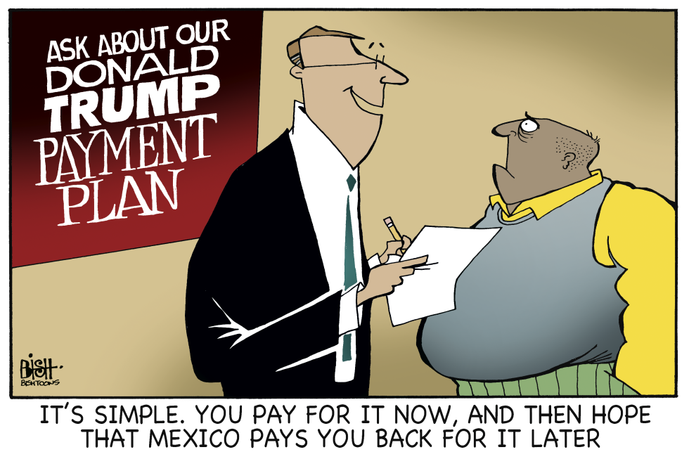 HOW TO PAY FOR THE WALL, COLOR