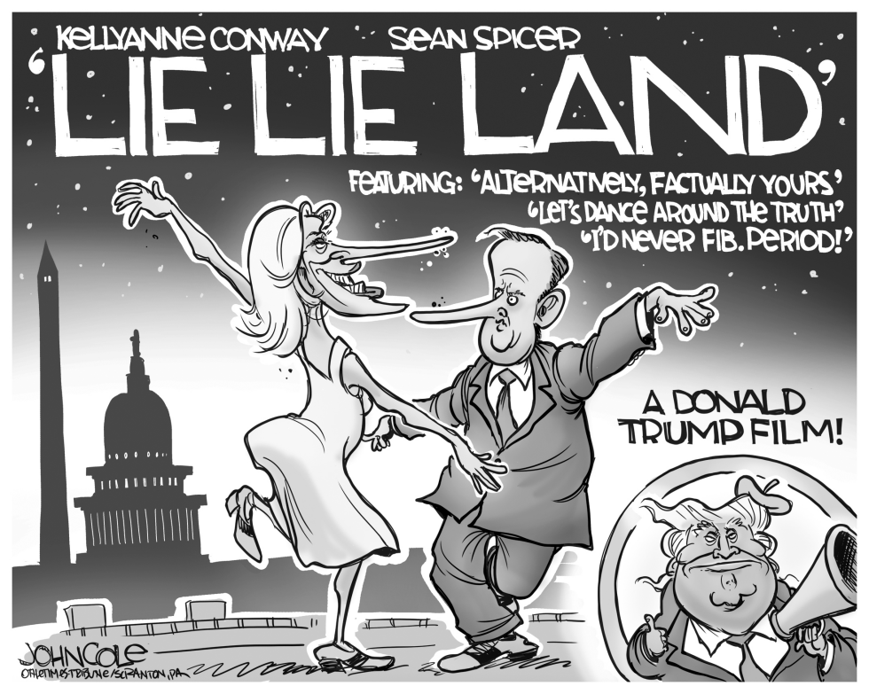 Lie Lie Land BW