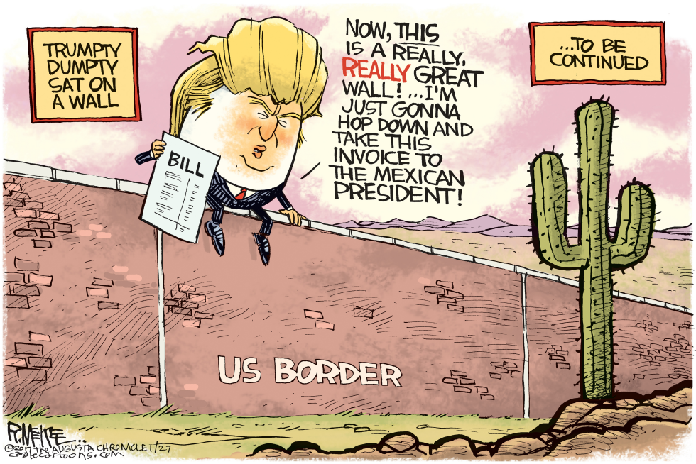  TRUMPTY DUMPTY by Rick McKee