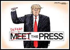 TRUMP WAR ON THE PRESS by J.D. Crowe
