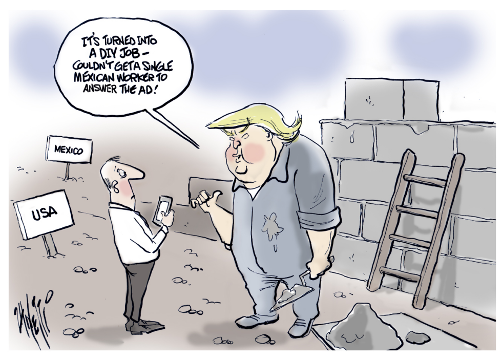 Trump Builds A Wall