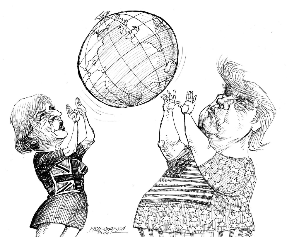 Trump plays Theresa May REVISED