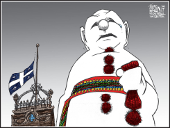 TRAGIC SHOOTING AT MOSQUE IN QUEBEC CITY, CANADA by Terry Mosher