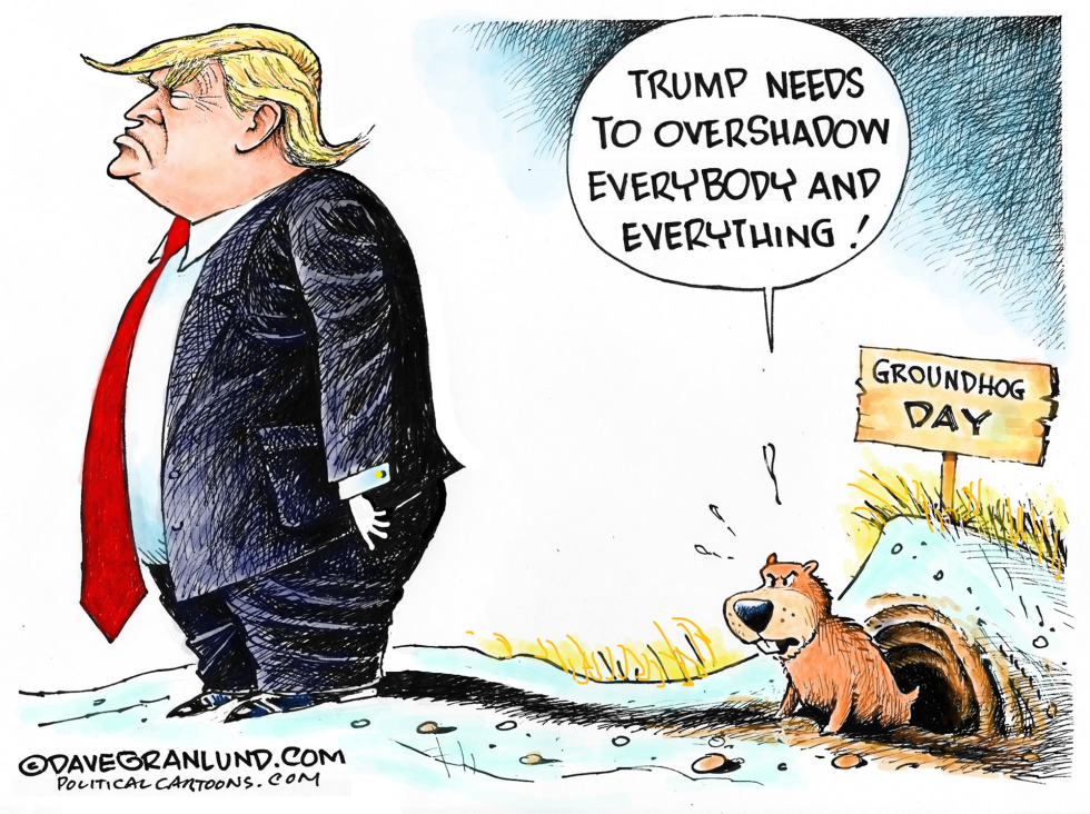 Groundhog Day and Trump COLOR