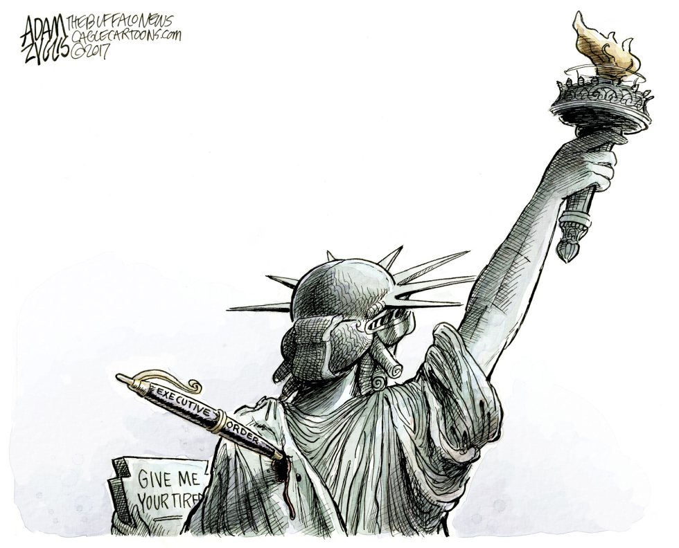  IMMIGRATION ORDER by Adam Zyglis