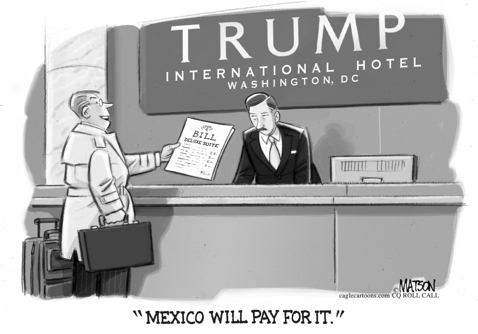 Guest Promises Mexico Will Pay Trump Hotel Bill