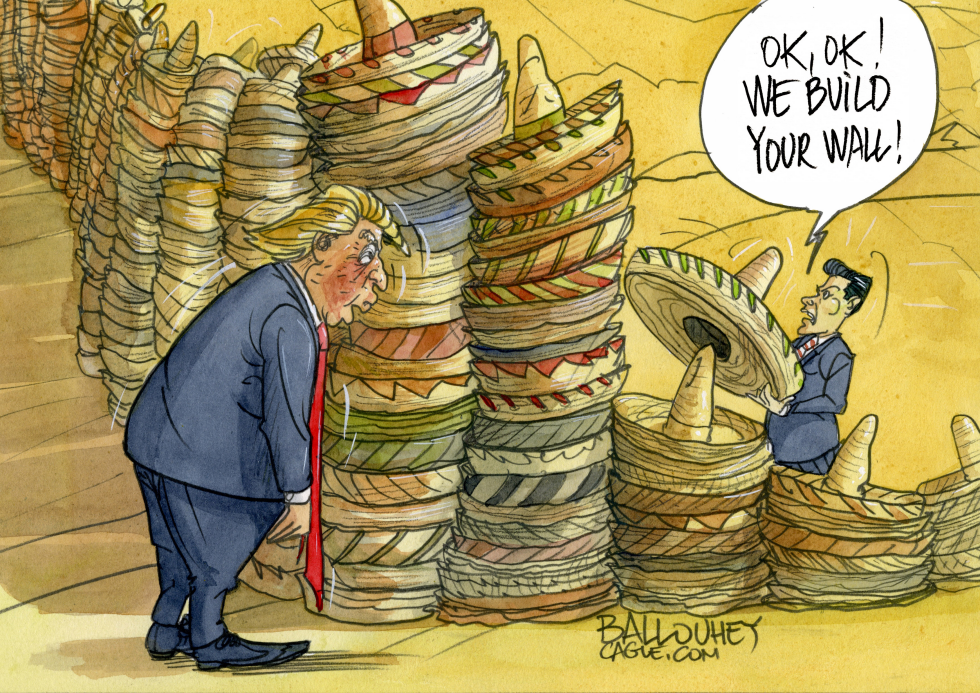 Mexico Builds a Wall