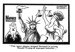 TRUMP TRAVEL BAN CRISIS by Jimmy Margulies