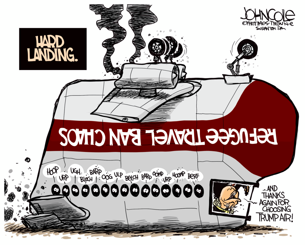 Trump travel chaos