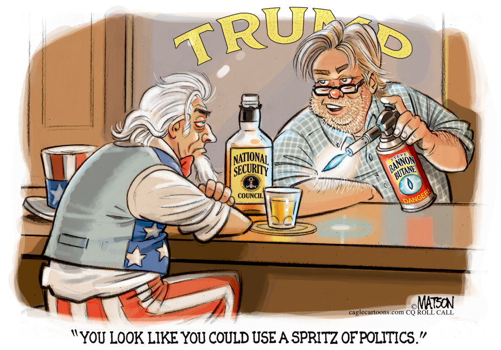 New NSC Member Steve Bannon-COLOR