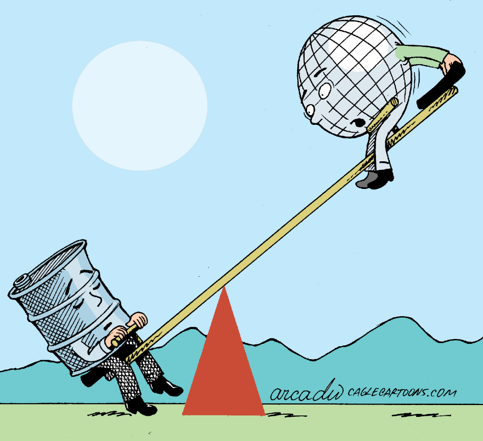 Petróleo pesando más