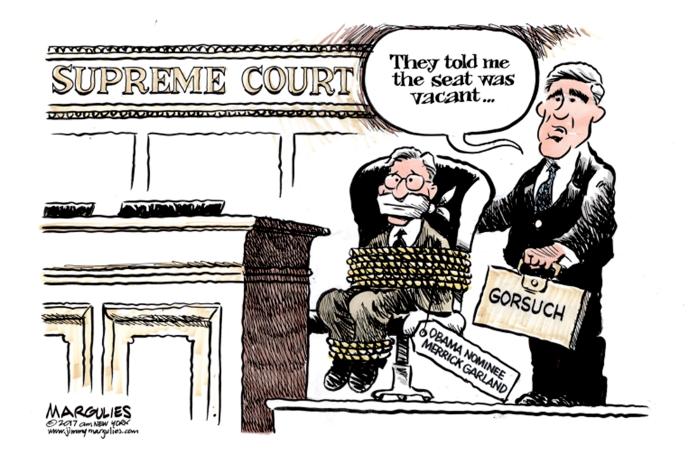 Supreme Court nominee Neil Gorsuch color