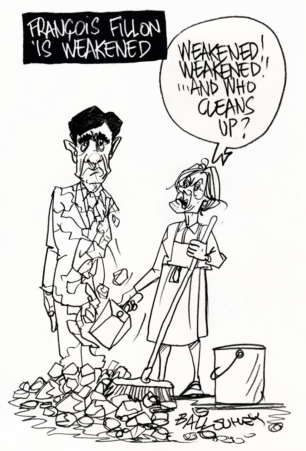 Fillon Is Weakened