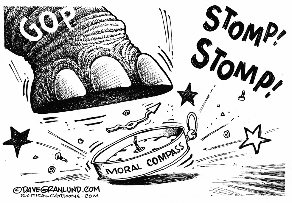 GOP and moral compass