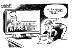 TRUMP AND CELEBRITY APPRENTICE by Jimmy Margulies