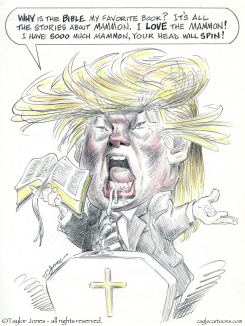 GOSPEL ACCORDING TO TRUMP by Taylor Jones
