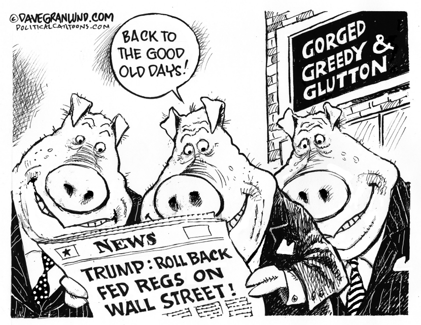 Wall St regs rollback