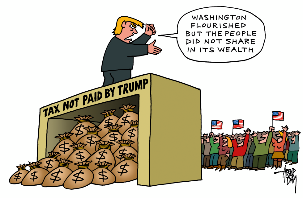 Trump Not Paid Tax